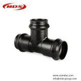 Тройник для соединения труб из черного латунного чугуна по стандарту EN12842 с трубами из упрочненного поливинилхлорида thumbnail-4