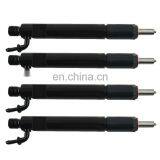 4 Diesel Fuel Injectors For 863 873 T200 Skid Loader Engine 1011 NJ