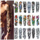 Realistic Cool Designs Long Lasting Waterproof Temporary Full Arm Tattoos For Men thumbnail-2