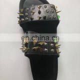 Latest Fashion Red Rivet Sandals Women New Slippers Slides Shoes 2021 Hot Sale Big Girl Beautiful Plus Size Sandals Slippers thumbnail-6