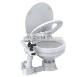 SEAFLO Small Plastic Manually Operated Portable Toilet for Mobile Devices