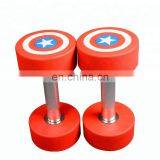 Wholesale Price Gym Equipment Power Training PU Dumbbell thumbnail-6