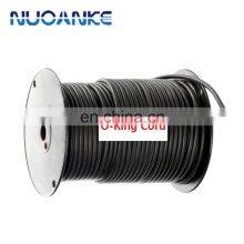 Different Thickness Rubber O Ring Cord Strip Seal EPDM Silicone FKM NBR O Ring Cord Solid Round Square Rubber Strip Seals thumbnail-4