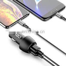 Wholesale 36W QC3.0 Dual Port USB Car Charger Super Fast Car Phone Charger Adapter For Iphone12 thumbnail-4