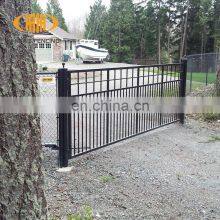 ISO Factory Cheap Decorative Metal Sliding Gate Design thumbnail-3