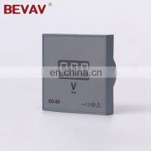 BEVAV A+ quality XD60 single phase AC voltage panel meter voltmeter AC80-500v