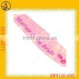 Red Lips Sexy Light Up Bachelor Party Satin Sash thumbnail-1