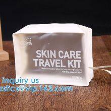 Biodegradable Custom Logo Travel Vinyl Waterproof Beach Zipper Cosmetic Bag TPU PVC Toilet Wash Bag thumbnail-2