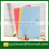 A4 PP Plastic L Shape File Folder for Students