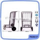Two Tiers Hand Luggage Trolley With Wheels