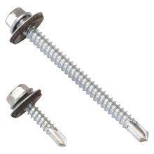 Hexagonal Head Self Drilling Screw With EPDM Assembled Washer thumbnail-2