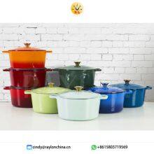 5 Liter Cast Iron Enamel Casserole Wholesale Factory - Raylon thumbnail-4