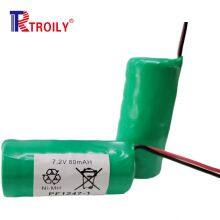 TROILY 4.8V 6.0V 80mAh 110mAh NIMH Button Rechargeable Battery thumbnail-4