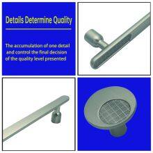 Gagang Lemari Furnitur Modern Baru Mawar Emas Hitam Putih Pegangan Tarik Kabinet Baru thumbnail-5