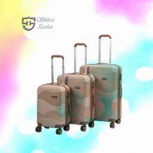 Wholesale Customized ABS PC Hard Shell 20/24/28 Inch Printed Luggage Luxury Design Travel Bags Suitcase Set 3PCS