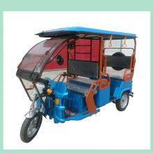 CKD SKD 12-Inch 2000W 40km/h Speed 3-Wheel Electric Tricycle With Shock Absorber Bracket Open Body for 7 Passengers thumbnail-2