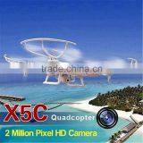 Drone 2.4G 4CH Remote Control RC Helicopter Quadcopter With 2MP HD Camera Drone Quality Choice thumbnail-1