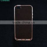 Colorful Bumper Clear Back Cover Soft Flexible TPU Phone Case For IPhone 5/se thumbnail-3