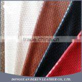 China supplier decoration synthetic leather upholstery
