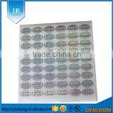 Customized Matte Sliver 3d Hologram Security Sticker Laser Printing thumbnail-2