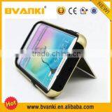 Multifunction Card Holder Stand Phone Case for Samsung Galaxy s6 Edge Case 2015 High Quality Smart Flip Cover Case for Samsung