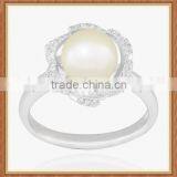 Freshwater Pearl Jewelry 925 Sterling Sliver Rings thumbnail-2