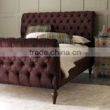 American Furniture Bed Real Wood Birch 1.8 Meters Classical Bed Marriage Bed thumbnail-1