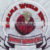 China Factory Green Shield Custom Embroidery Banner Badges,custom Embroidery Patch thumbnail-5