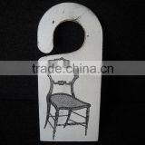 Shabby Chic Wooden Door Knob Hanger