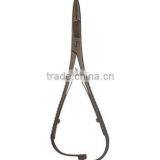 Rainbow Trout Skin Mitten Fishing Scissor Clamp