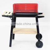 Large Square Pully Indoor Charcoal Bbq Grill thumbnail-6