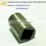 Custom Precision Turning Square Hole Shaft Sleeve