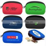 High quality neoprene coin wallet