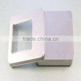 China Manufacture Rectangular Tin Box With Window thumbnail-3