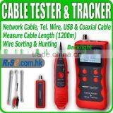 LAN Phone Wire USB Coaxial Length 1200m RJ45 11 BNC Tracker Network Cable Tester