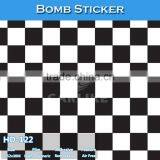 HD-121 CARLIKE Air Bubble Free Lovely Car Sticker Bomb Graffiti Auto Body Color Sheet thumbnail-2
