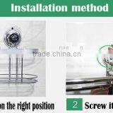 2016 No Drilling Easy Installation Stainless Steel Wall Mounted Straightener Holder With Strong Vacuum Suction Hook thumbnail-6