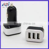3 Port Aluminum USB Car Charger thumbnail-2