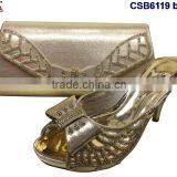 CSB6119 2016 the Latest Fashion Woman Italy Style High Heel Sandal Shoes With Fashionable Bags thumbnail-4