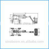 SINOBOOM Self-propelled Articulated Boom Lift thumbnail-2