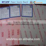 Eco-friendly Paperboard for Insole for Shoe