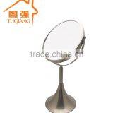 Double side big free standing glass makeup mirror