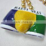 2016 New Design Mardi Gras Beads Necklace Poly Medallion Throw Beads thumbnail-1