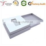 Professional plain simple paper packing box for MP3/Mp4/electronics products