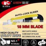 18mm Utility Knife, Cutter,single Blade,plastic Handle thumbnail-2