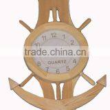 2013 New Design Handmade Wooden WalL Clock for Sale