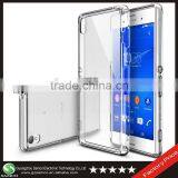 Samco Crystal Clear Dust Free Hard Slim Armor Mobile Phone Back Case Cover for Sony Xperia Z3 Protective Case