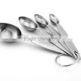 Hot Sale Passed FDA or LFGB Stainless Steel 4pc Set Measuring Spoon Set thumbnail-3