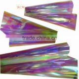 16 Micron Pet Iridescent Film With Magical Red Light For Packing