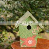 FSC Certification Outdoor Wooden Bird Cage Feeder thumbnail-1